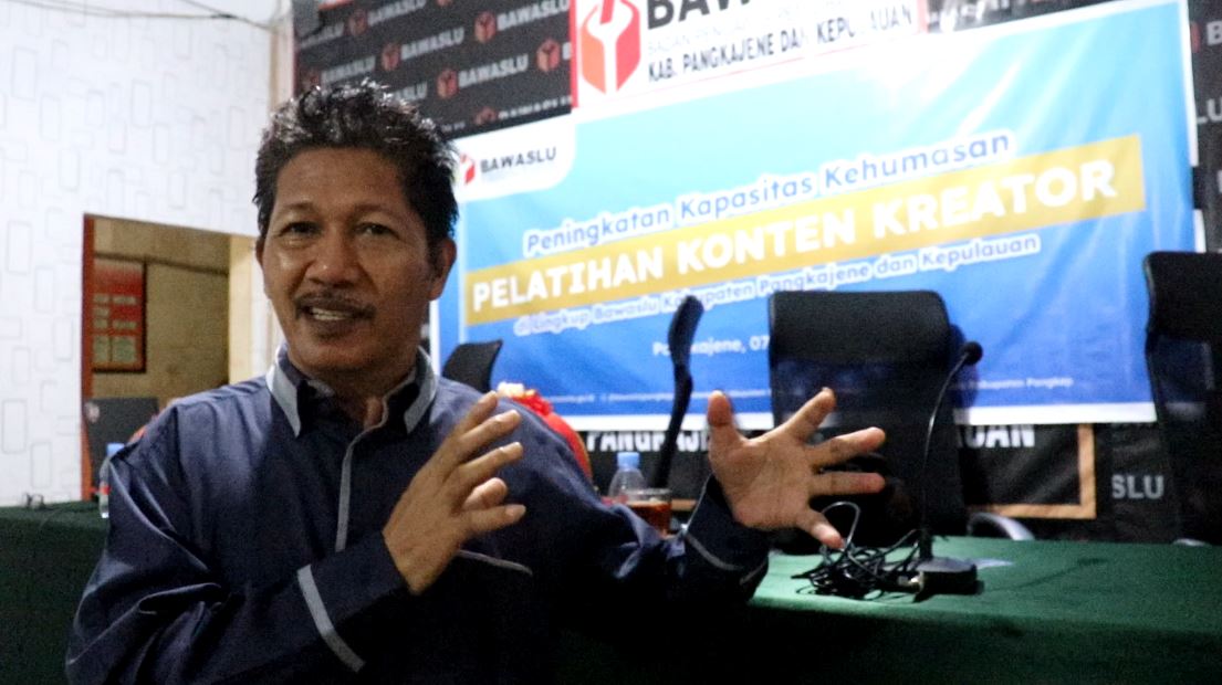 HADIRI PENINGKATAN KAPASITAS KEHUMASAN DI PANGKEP, SAIFUL JIHAD APRESIASI HAL INI