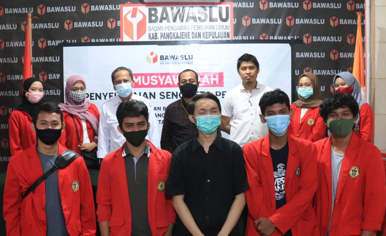 SAMBUT KKN TEMATIK UNHAS, KETUA BAWASLU PANGKEP INGIN MAKSIMALKAN PENGAWASAN PARTISIPATIF