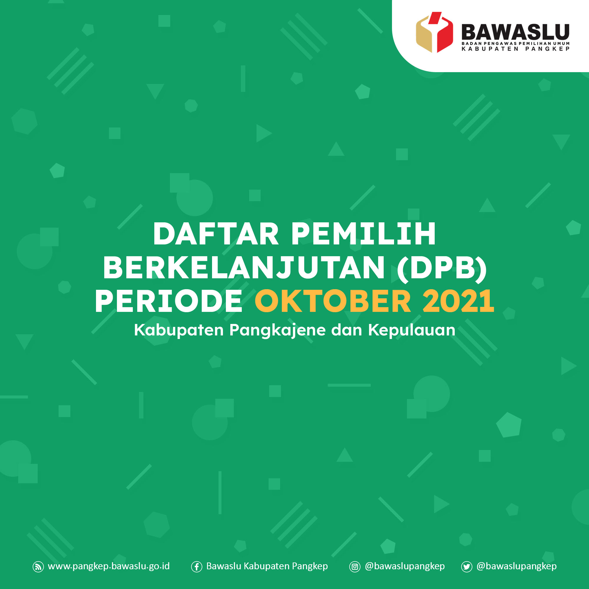 KPU PANGKEP TETAPKAN DPB OKTOBER, BERIKUT RINCIANNYA