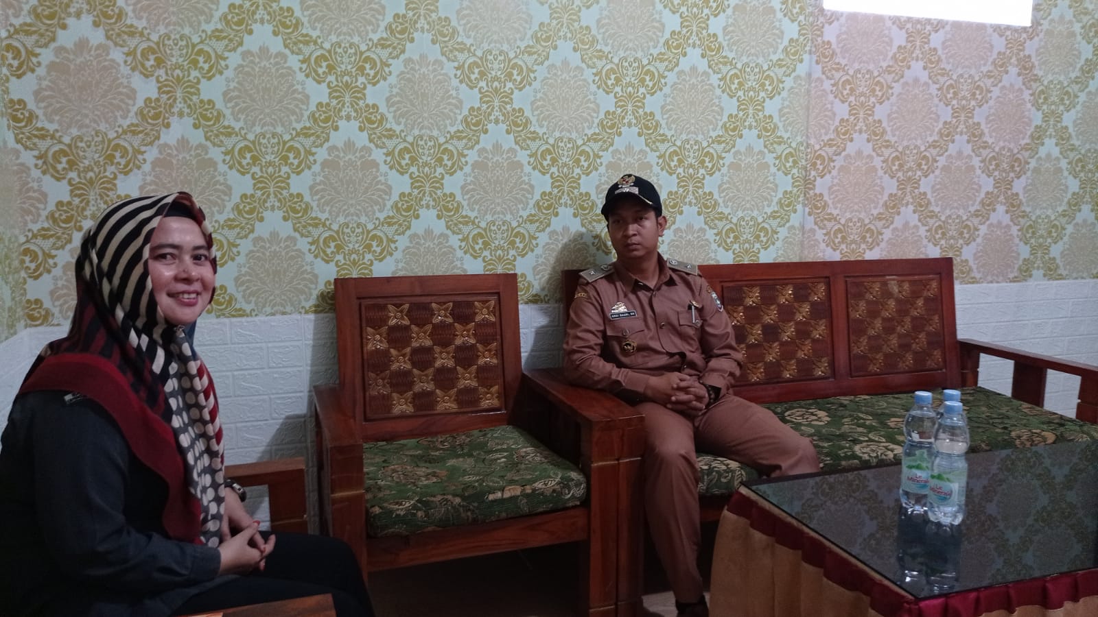 GAGAS DESA SADAR PENGAWASAN, HAMSINAR KUNJUNGI DESA BENTENG DAN TARAWEANG