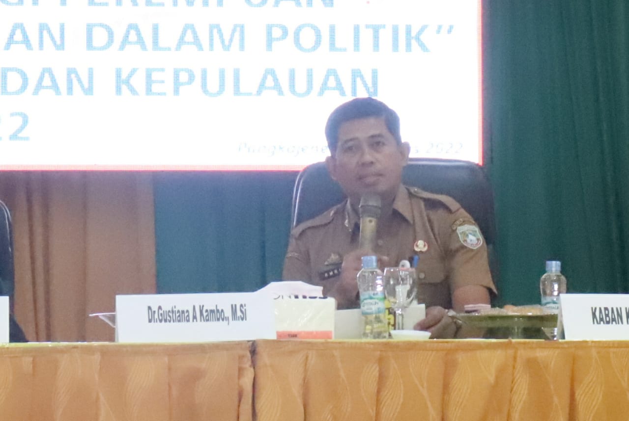 KESBANGPOL GANDENG BAWASLU & KPU, AMRIL : UPAYA PERBAIKAN POLITIK DI DAERAH