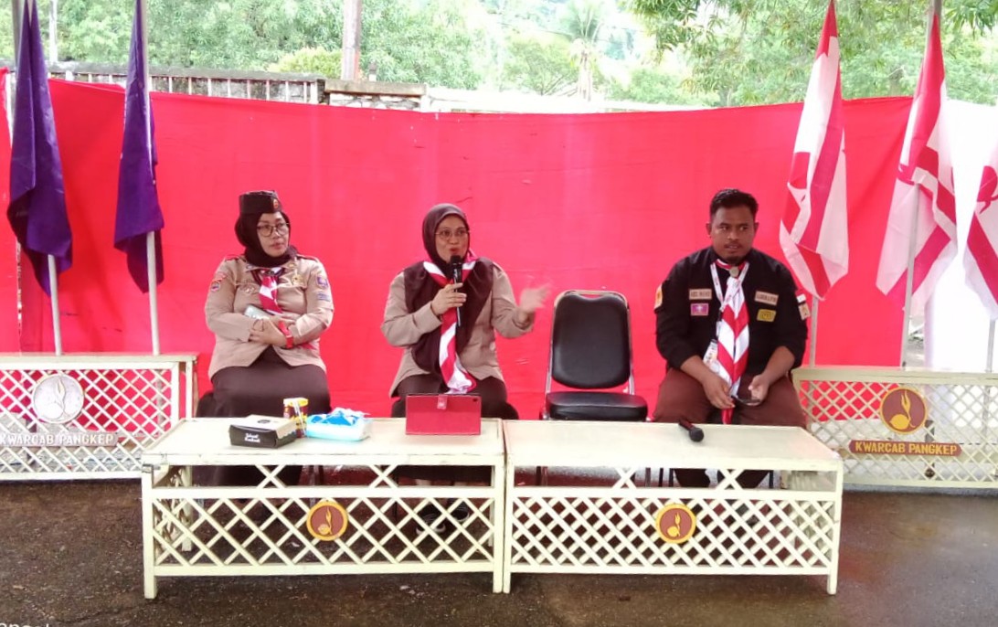 HADIRI KEMAH SIGAPPA, HIKMAWATI UNGKAP PENTINGNYA PERAN PEMILIH PEMULA DALAM PENYELENGGARAAN PEMILU