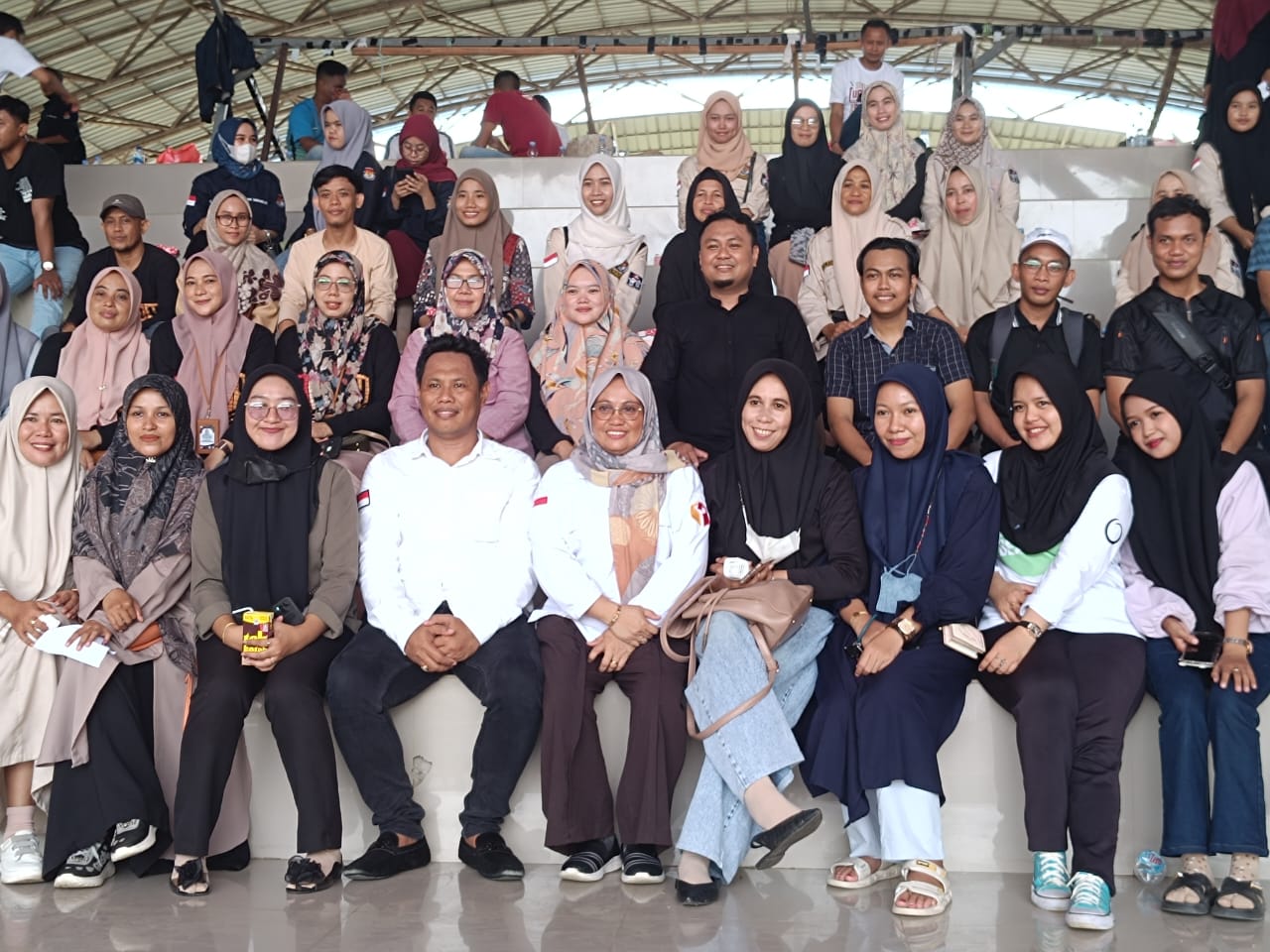 BAWASLU HADIRI SIMULASI PUNGUT HITUNG YANG DIGELAR KPU PANGKEP