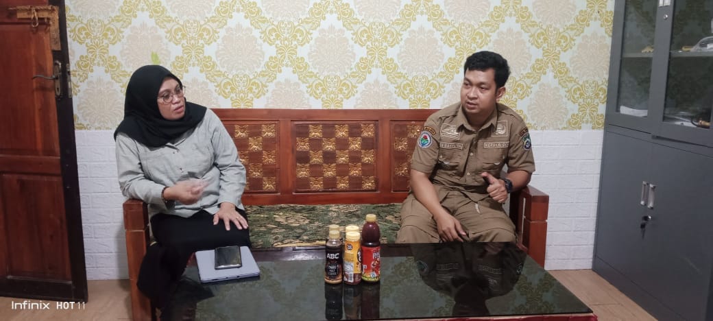 TEMUI KEPALA DESA BENTENG, KOORDIV HPPH BAWASLU PANGKEP BAHAS TINDAKLANJUT MoU