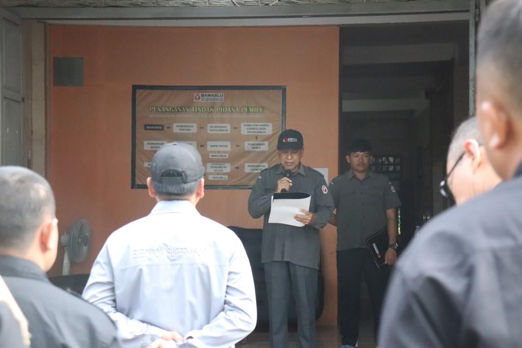 PIMPIN APEL PATROLI PENGAWASAN, H. MUSTAFA : KAWAL HAK PILIH MASYARAKAT AGAR TETAP TERJAGA