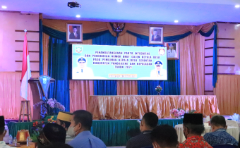 BAWASLU HADIRI PENANDATANGANAN PAKTA INTEGRITAS & PENGUNDIAN NOMOR URUT CAKADES