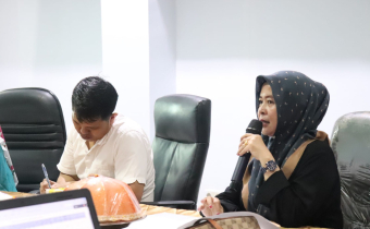 HAMSINAR SAMPAIKAN HASIL PENGAWASAN MUTARLIH PADA RAKOR PENYUSUNAN DPT