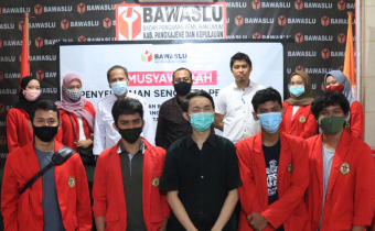 SAMBUT KKN TEMATIK UNHAS, KETUA BAWASLU PANGKEP INGIN MAKSIMALKAN PENGAWASAN PARTISIPATIF