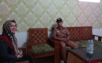 GAGAS DESA SADAR PENGAWASAN, HAMSINAR KUNJUNGI DESA BENTENG DAN TARAWEANG