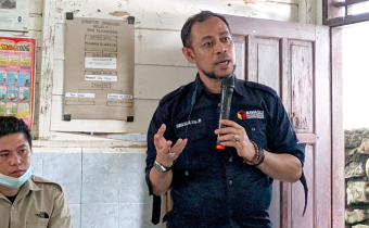 KETUA BAWASLU PANGKEP HARAP MANYAMPA JADI KAMPUNG BINAAN PANWASLU