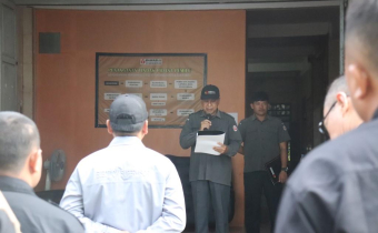 PIMPIN APEL PATROLI PENGAWASAN, H. MUSTAFA : KAWAL HAK PILIH MASYARAKAT AGAR TETAP TERJAGA