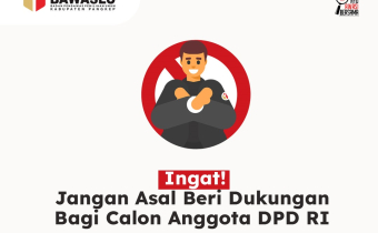 [INFOGRAFIS] DAFTAR PROFESI YANG DILARANG MEMBERIKAN DUKUNGAN PENCALONAN PERSEORANGAN CALON ANGGOTA DPD RI