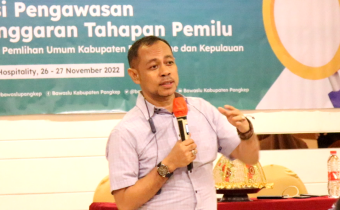 SAMSIR SALAM : PENGAWAS PEMILU HARUS KUASAI REGULASI