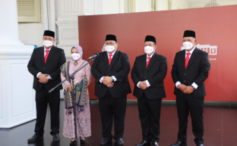 USAI DILANTIK, BAGJA MINTA DUKUNGAN MASYARAKAT DAN PEMERINTAH DALAM MENGAWASI PROSES PEMILU