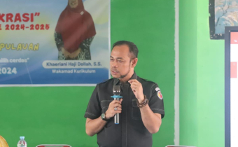 Ketua Bawaslu Kabupaten Pangkajene dan Kepulauan Samsir Salam 